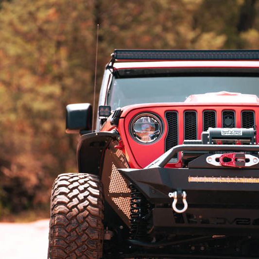 DV8 Offroad HLCJL-01 - DVEHLCJL-01 - DV8 Offroad 2018+ Jeep Wrangler JL/Gladiator LED Projector Headlights - Shipped in Europe - Tuningsupply.com