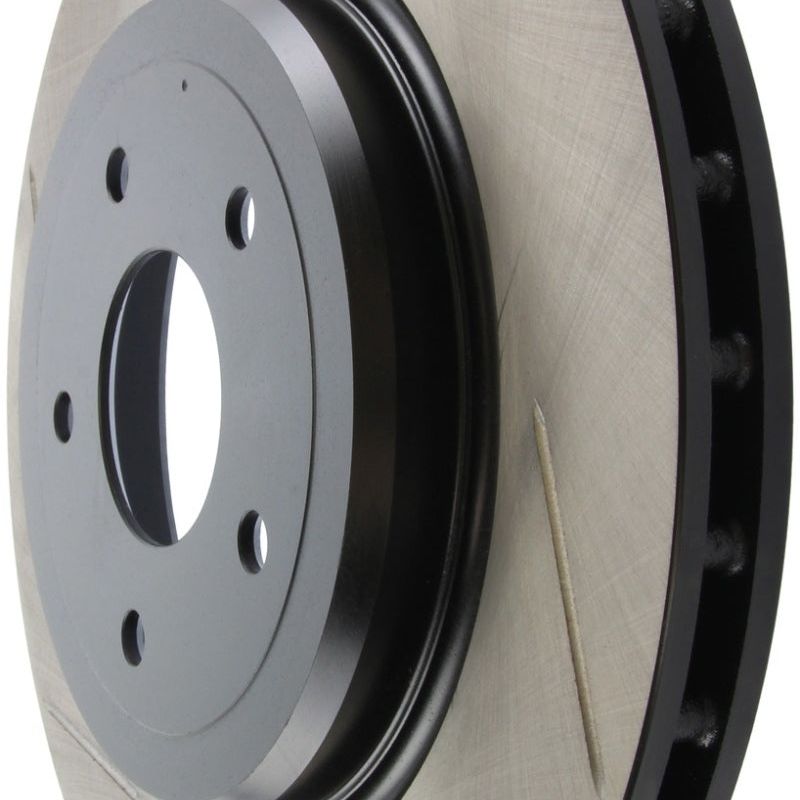 Stoptech 126.62103SR - STO126.62103SR - StopTech Power Slot 06-10 Chevrolet Corvette Rear Right Slotted Rotor - Shipped in Europe - Tuningsupply.com