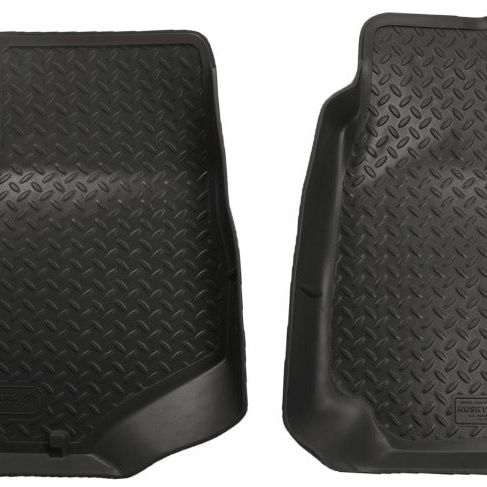 Husky Liners 32001 - HSL32001 - Husky Liners 02-08 GM Trailblazer/Bravada/Envoy/05-08 Saab 9-7X Classic Style Black Floor Liners - Shipped in Europe - Tuningsupply.com