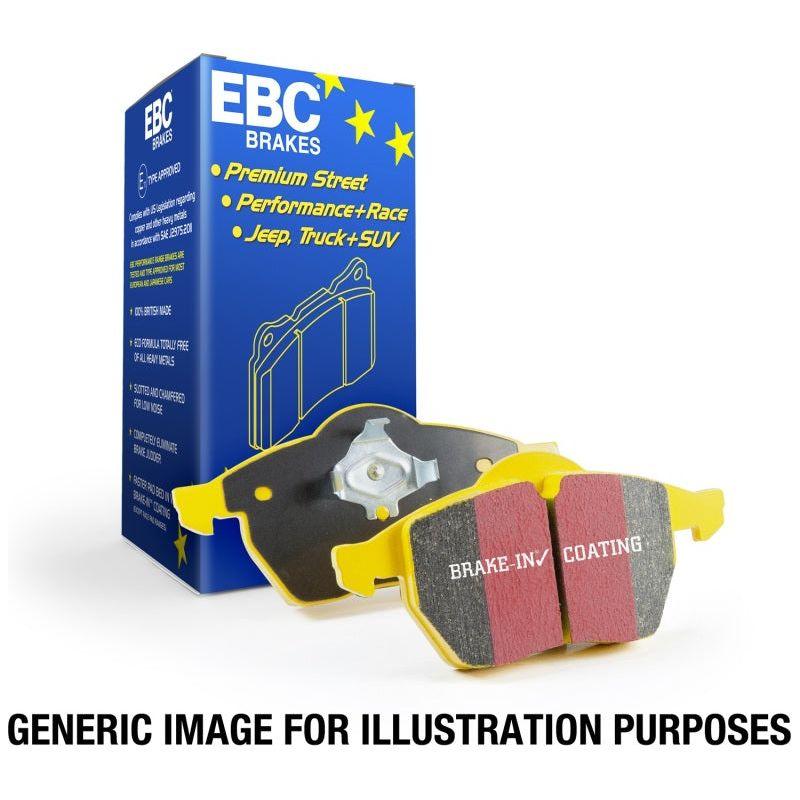 EBC DP42041R - EBCDP42041R - EBC 10-15 Honda CR-Z Yellowstuff Front Brake Pads - Shipped in Europe - Tuningsupply.com