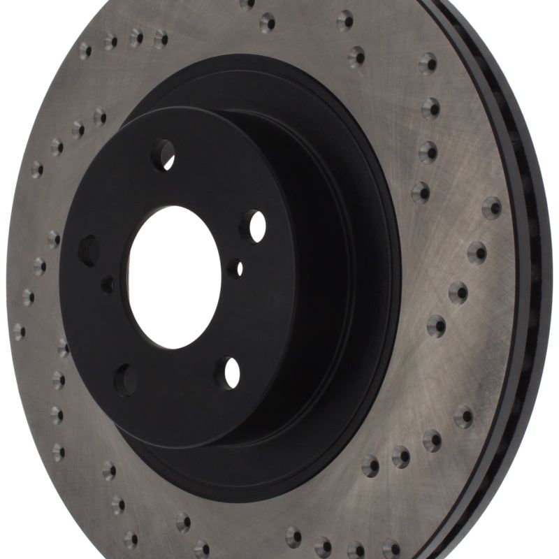 Stoptech 128.47021R - STO128.47021R - StopTech Drilled Sport Brake Rotor - Shipped in Europe - Tuningsupply.com
