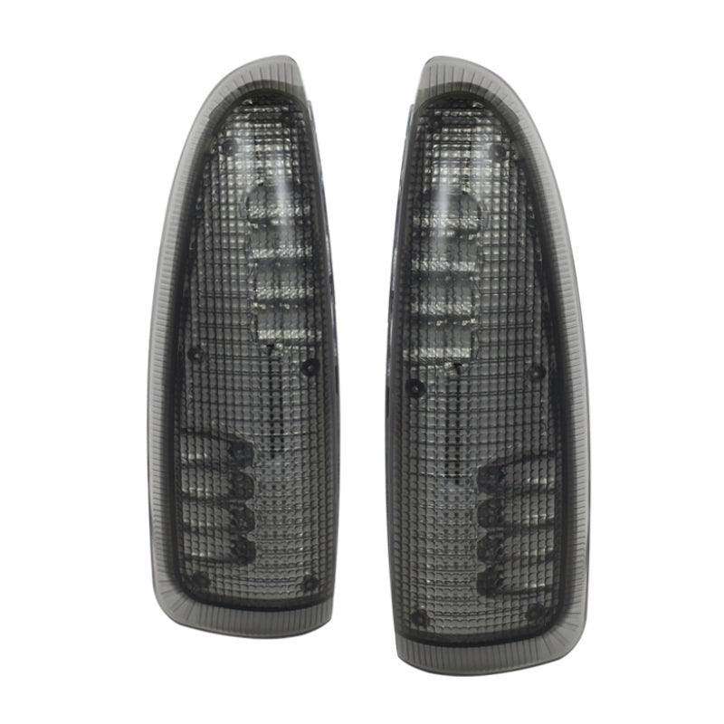 SPYDER 9924729 - SPY9924729 - xTune Ford Superduty F250-F650 03-07 Amber LED Mirror Signal Lens - Smoke ACC-LED-FDSD99-MR-SM - Shipped in Europe - Tuningsupply.com