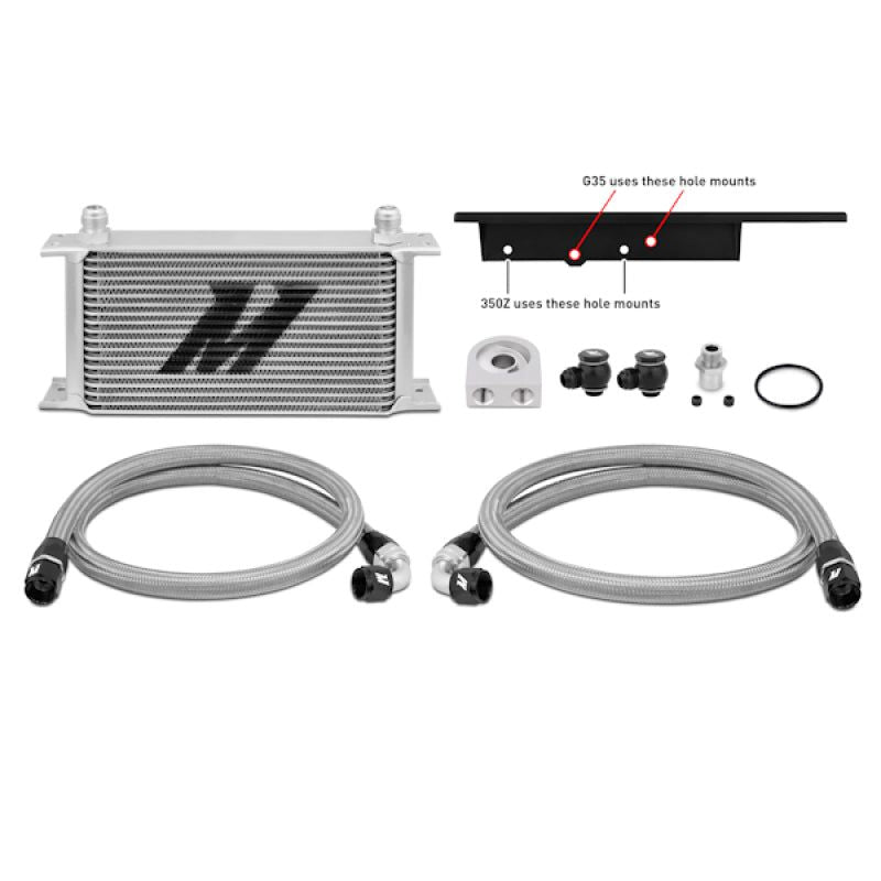 Mishimoto MMOC-350Z-03 - MISMMOC-350Z-03 - Mishimoto 03-09 Nissan 350Z / 03-07 Infiniti G35 (Coupe Only) Oil Cooler Kit - Shipped in Europe - Tuningsupply.com