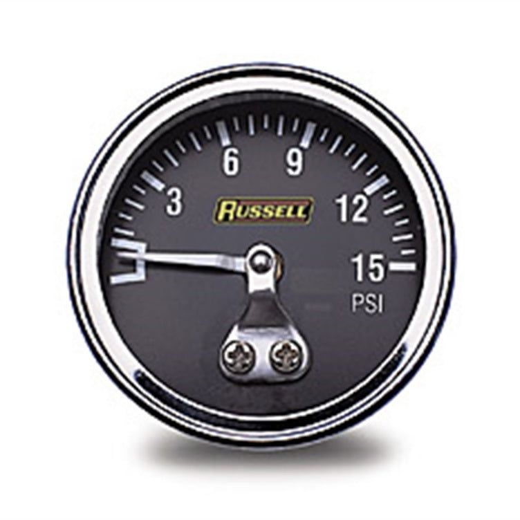 Russell 650350 - RUS650350 - Russell Performance 15 psi fuel pressure gauge (Non liquid-filled) - Shipped in Europe - Tuningsupply.com