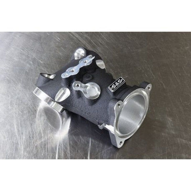 S&S Cycle 160-0276 - SSC160-0276 - S&S Cycle M8 Models Premium 55mm CNC Ported Manifold - Black - Shipped in Europe - Tuningsupply.com