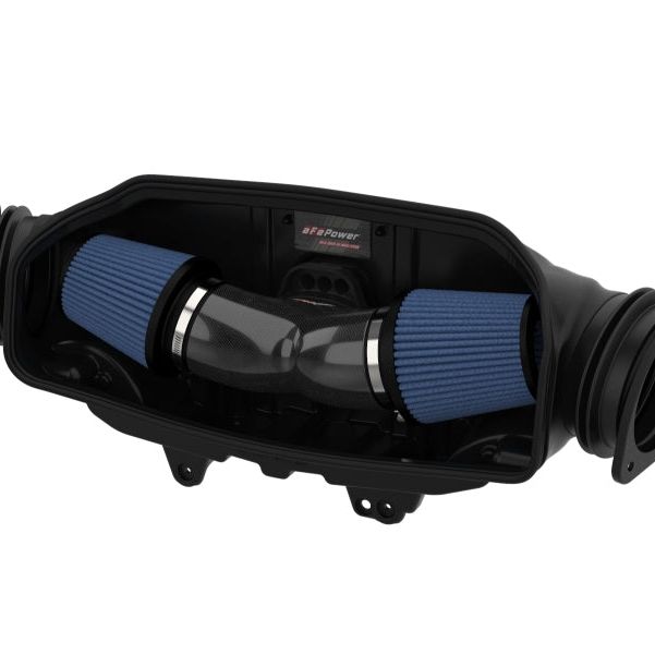 aFe 57-10013R - AFE57-10013R - aFe 2020 Chevrolet Corvette C8 Track Series Carbon Fiber Cold Air Intake System With Pro 5R Filters - Shipped in Europe - Tuningsupply.com