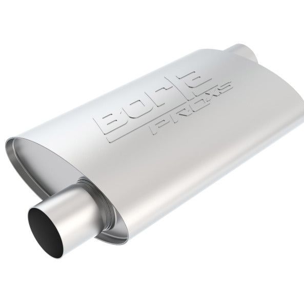 Borla 40352 - BOR40352 - Borla Universal Pro-XS Muffler - Offset/Offset Oval 2.5in - Shipped in Europe - Tuningsupply.com