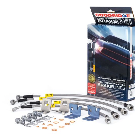 Goodridge 12290 - GRI12290 - Goodridge 05 Corvette C6 Brake Lines - Shipped in Europe - Tuningsupply.com