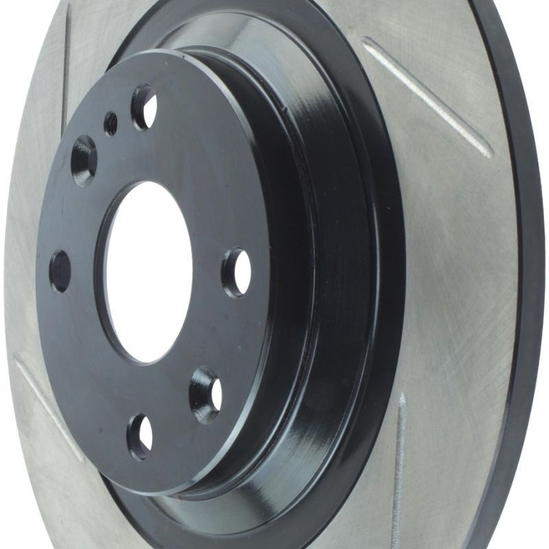 Stoptech 126.45062SR - STO126.45062SR - StopTech Power Slot 01-05 Mazda Miata Sport Suspension/Turbo SportStop Slotted Rear Right Rotor - Shipped in Europe - Tuningsupply.com