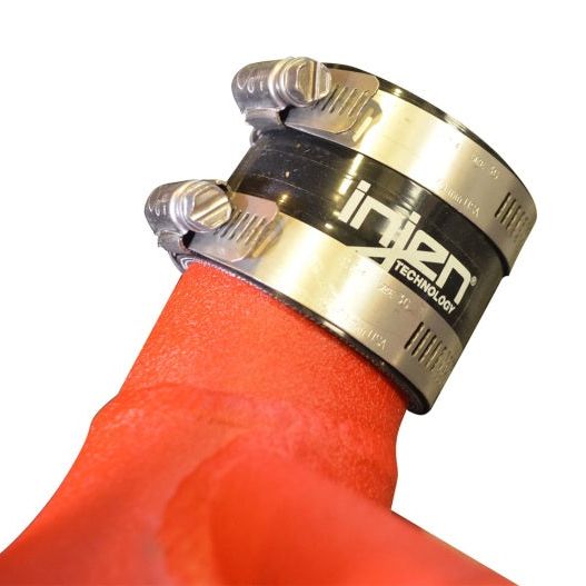 Injen SP1350WR - INJSP1350WR - Injen 18-20 Kia Stinger 3.3L Twin Turbo Wrinkle Red Short Ram Air Intake - Shipped in Europe - Tuningsupply.com