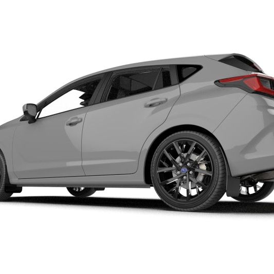 Rally Armor MF105-UR-BLK-NB - RALMF105-UR-BLK-NB - Rally Armor 24-25 Subaru Impreza Black UR Mud Flap w/ Light Blue Logo - Shipped in Europe - Tuningsupply.com