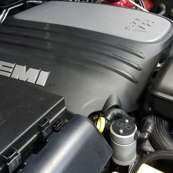 J&L 3066P-C - JLT3066P-C - J&L 11-25 Jeep Grand Cherokee 5.7L Passenger Side Oil Separator 3.0 - Clear Anodized - Shipped in Europe - Tuningsupply.com