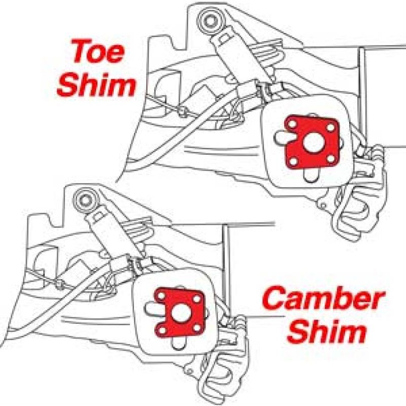 SPC Performance 71770 - SPC71770 - SPC Performance Fiat Rear Camber and Toe Shim Set (24 Shims) - Shipped in Europe - Tuningsupply.com