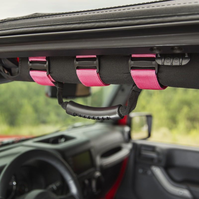 Rugged Ridge 13505.01 - RUG13505.01 - Rugged Ridge Ultimate Grab Handles Pink 55-20 CJ/Jeep Wrangler /JT - Shipped in Europe - Tuningsupply.com