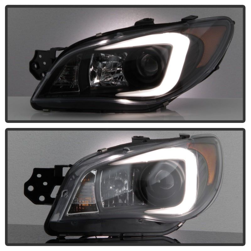 SPYDER 5083920 - SPY5083920 - Spyder Subaru WRX 2006-2007 Projector Headlights - Halogen Only - Black PRO-YD-SWRX06-LBDRL-BK - Shipped in Europe - Tuningsupply.com