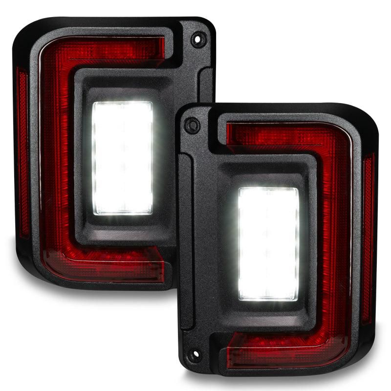 ORACLE Lighting 5891-504 - ORL5891-504 - Oracle Lighting Jeep Wrangler JK Flush Mount LED Tail Lights - Shipped in Europe - Tuningsupply.com