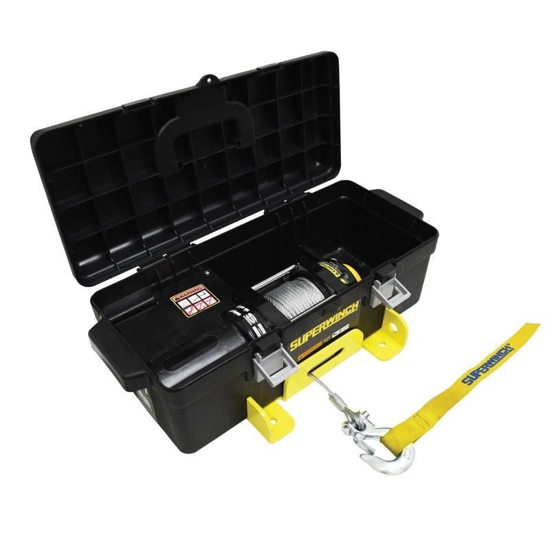 Superwinch 1140222 - SUW1140222 - Superwinch 4000 LBS 12V DC 3/16in x 50ft Steel Rope Winch2Go Steel Rope - Shipped in Europe - Tuningsupply.com