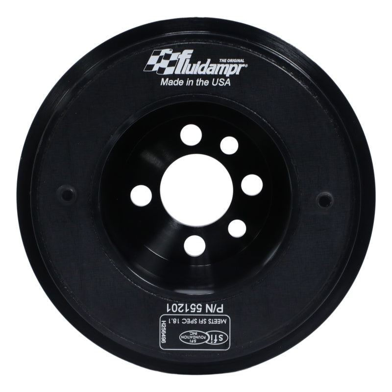 Fluidampr 551201 - FDR551201 - Fluidampr VW 2000-2005 1.8L Turbo Motor (4 bolt hole mounting) Steel Internally Balanced Damper - Shipped in Europe - Tuningsupply.com