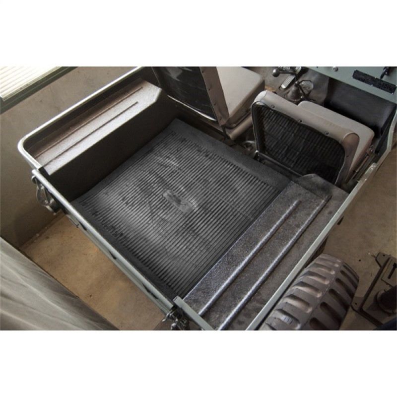 Rugged Ridge 13601.03 - RUG13601.03 - Rugged Ridge Floor Liner Cargo Black 1946-1981 Willys UNIVERSAL / Truck / Station Wagon - Shipped in Europe - Tuningsupply.com