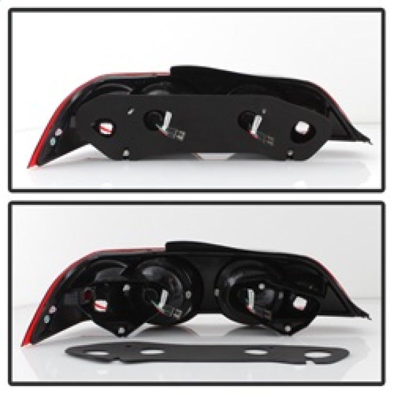 SPYDER 5000385 - SPY5000385 - Spyder Acura RSX 02-04 LED Tail Lights Red Clear ALT-YD-ARSX02-LED-RC - Shipped in Europe - Tuningsupply.com