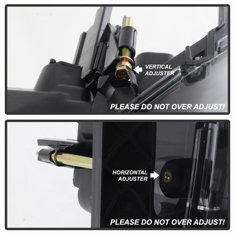 SPYDER 5014313 - SPY5014313 - xTune Dodge Ram 1500 02-05 Amber Crystal Headlights Black HD-JH-DR02-AM-BK - Shipped in Europe - Tuningsupply.com