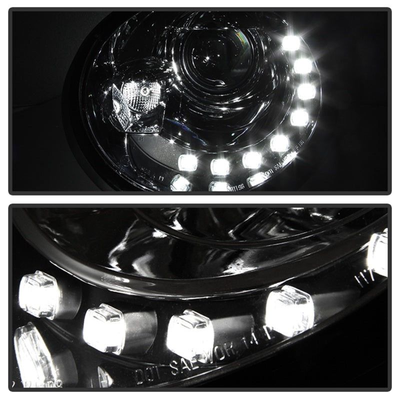 SPYDER 5080554 - SPY5080554 - Spyder Volkswagen Beetle 1998-2005 Projector Headlights DRL Chrome PRO-YD-VB98-DRL-C - Shipped in Europe - Tuningsupply.com