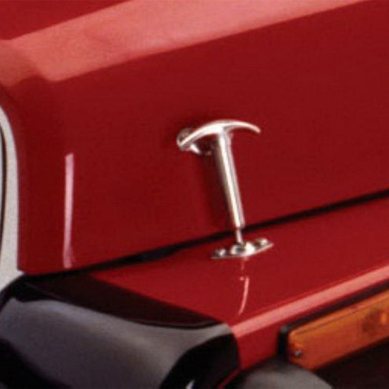 Rampage 7401 - RAM7401 - Rampage 1945-1949 Jeep CJ2A Hood Catch Kit - Stainless - Shipped in Europe - Tuningsupply.com