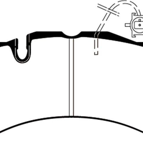 EBC DP52354NDX - EBCDP52354NDX - EBC 2016+ Alfa Romeo Giulia 2.9L Twin Turbo Bluestuff Front Brake Pads - Shipped in Europe - Tuningsupply.com