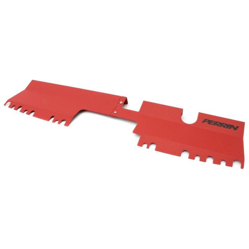 Perrin Performance PSP-ENG-512-2RD - PERPSP-ENG-512-2RD - PERRIN 15-21 Subaru WRX/STI Radiator Shroud (Without OEM Intake Scoop) - Red - Shipped in Europe - Tuningsupply.com