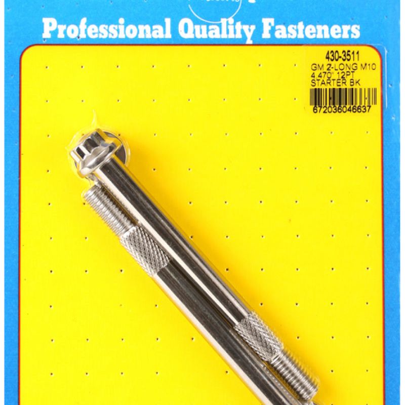 ARP 430-3511 - ARP430-3511 - ARP GM M10 X 4.470in 12pt SS Starter Bolt Kit - Shipped in Europe - Tuningsupply.com
