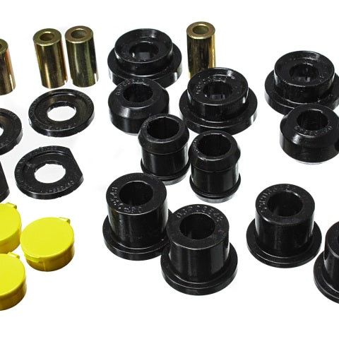 Energy Suspension 16.3123G - ENG16.3123G - Energy Suspension 06-11 Honda Civic Black Rear Lower Trailing Arm and Lower Knuckle Bushing Set - Shipped in Europe - Tuningsupply.com