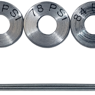 Boundary BP-SH-K - BOUBP-SH-K - Boundary 89-05 Ford/Mazda BP (All Types) I4 Shim Kit (7/14/21/28/35 PSI) w/Retaining Pin - Shipped in Europe - Tuningsupply.com