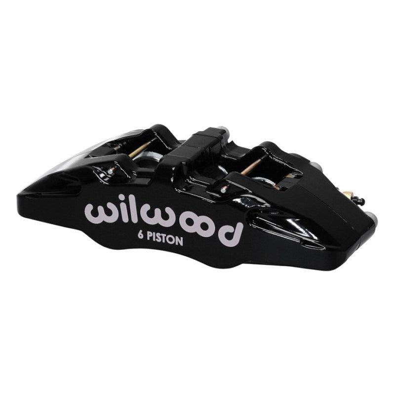 Wilwood 120-13429-BK - WIL120-13429-BK - Wilwood Caliper-Forged Dynapro 6 5.25in Mount-L/H 1.62/1.38in/1.38in Pistons .81in Disc - Shipped in Europe - Tuningsupply.com