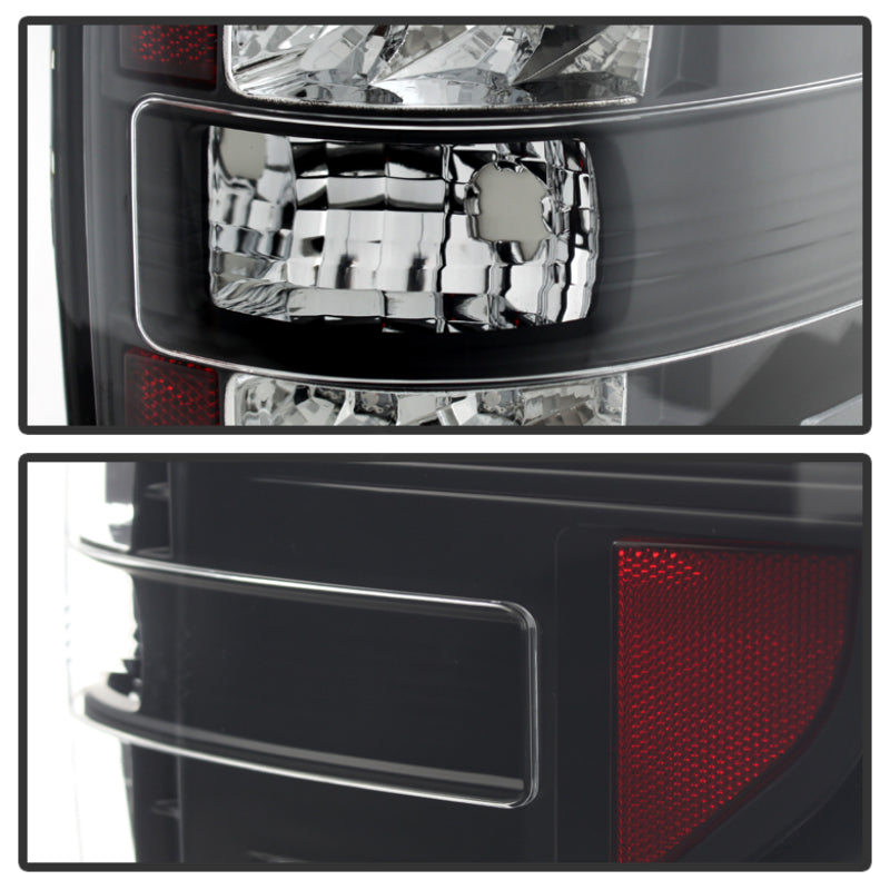 SPYDER 5008374 - SPY5008374 - Spyder Ford F150 09-14 LED Tail Lights Black ALT-YD-FF15009-LED-BK - Shipped in Europe - Tuningsupply.com