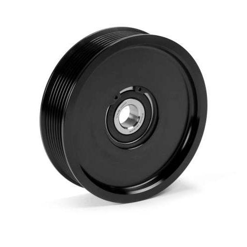 Fleece Performance FPE-34657-BLK-SPK - FPEFPE-34657-BLK-SPK - Fleece Performance 03-18 Dodge 2500/3500 Cummins Upper Fan Pulley Idler (Black Contrast) - Shipped in Europe - Tuningsupply.com