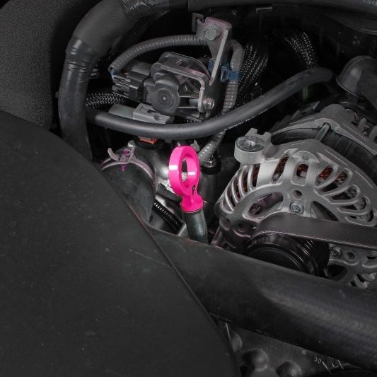Perrin Performance PSP-ENG-721HP - PERPSP-ENG-721HP - PERRIN 15-25 Subaru WRX & 13-25 BRZ/FR-S/86/GR86 Dipstick Handle Loop Style - Hyper Pink - Shipped in Europe - Tuningsupply.com