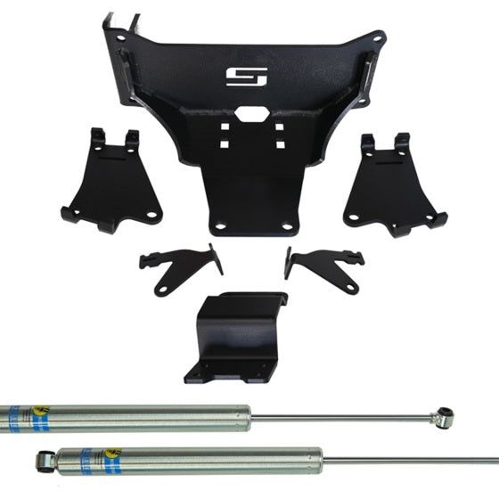 Superlift 92742 - SLF92742 - Superlift 05-23 F-250/350 4WD Dual Steering Stabilizer Kit w/ Bilstein Shocks - No Lift Required - Shipped in Europe - Tuningsupply.com