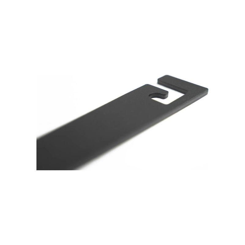 DV8 Offroad LPBR-05 - DVELPBR-05 - DV8 Offroad 2021 Ford Bronco Capable Bumper Slanted Front License Plate Mount - Shipped in Europe - Tuningsupply.com