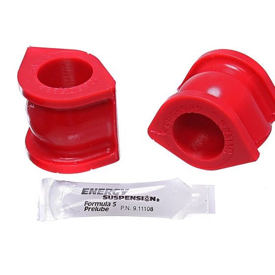 Energy Suspension 16.5146R - ENG16.5146R - Energy Suspension 06-11 Honda Civic SI 28mm Front Sway Bar Bushings - Red - Shipped in Europe - Tuningsupply.com