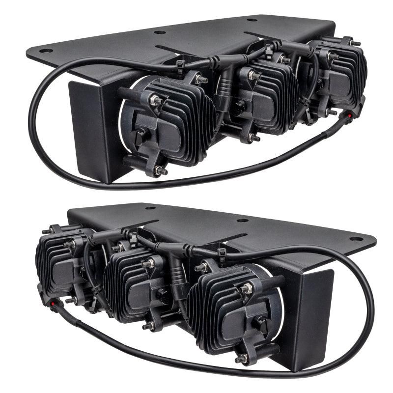 ORACLE Lighting 5890-005 - ORL5890-005 - Oracle High 21-22 Ford Bronco Triple LED Fog Light kit for Steel Bumper - Shipped in Europe - Tuningsupply.com