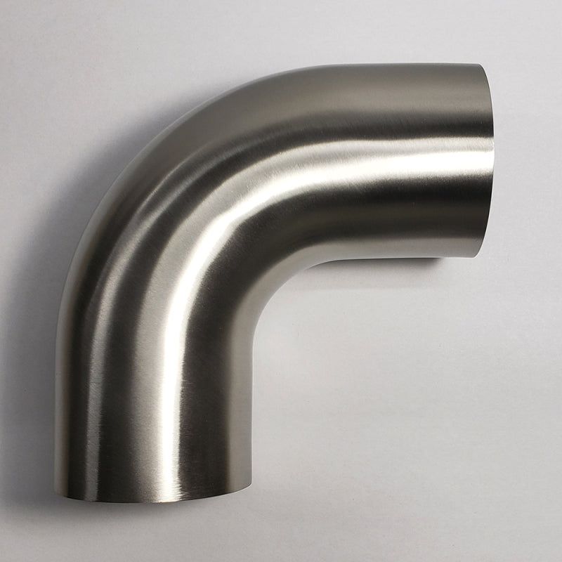 Stainless Bros 601-06356-4100 - STB601-06356-4100 - Stainless Bros 2.50in Diameter 1D / 2.50in CLR 90 Degree Bend Leg Mandrel Bend - Shipped in Europe - Tuningsupply.com
