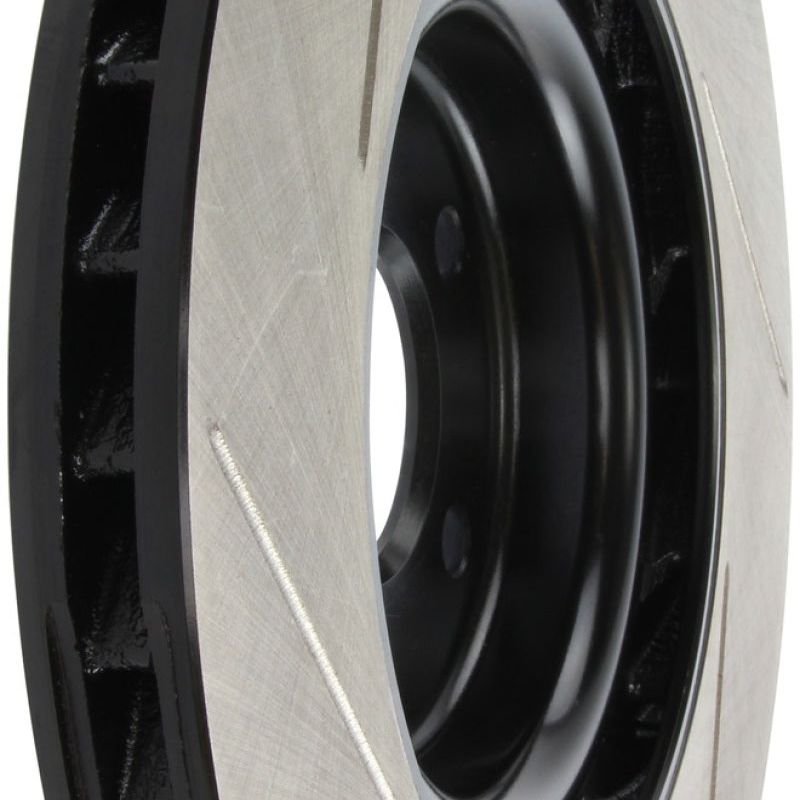 Stoptech 126.33124SL - STO126.33124SL - StopTech Power Slot 10-6/11 Audi S4 / 08-11 S5 Front Left Slotted Rotor - Shipped in Europe - Tuningsupply.com