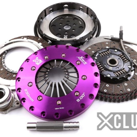 XCLUTCH XKFD23659-2A - XCLXKFD23659-2A - XClutch 13-18 Ford Focus ST 2.0L 9in Twin Sprung Organic Clutch Kit - Shipped in Europe - Tuningsupply.com