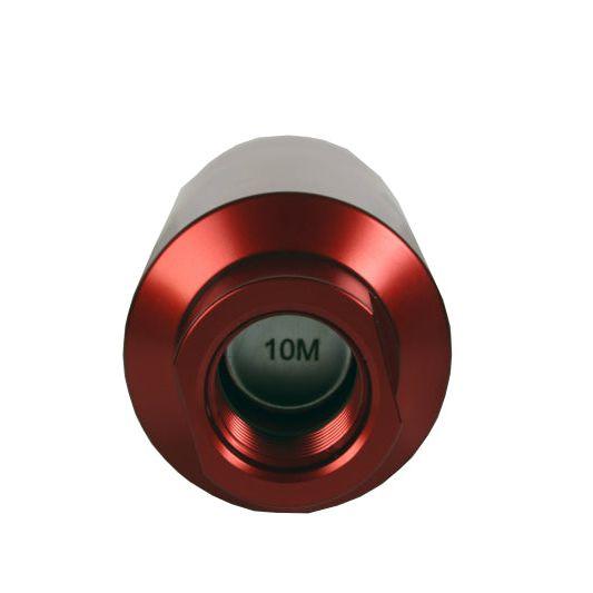 Aeromotive 12340 - AER12340 - Aeromotive In-Line Filter - (AN-10) 10 Micron Microglass Element Red Anodize Finish - Shipped in Europe - Tuningsupply.com