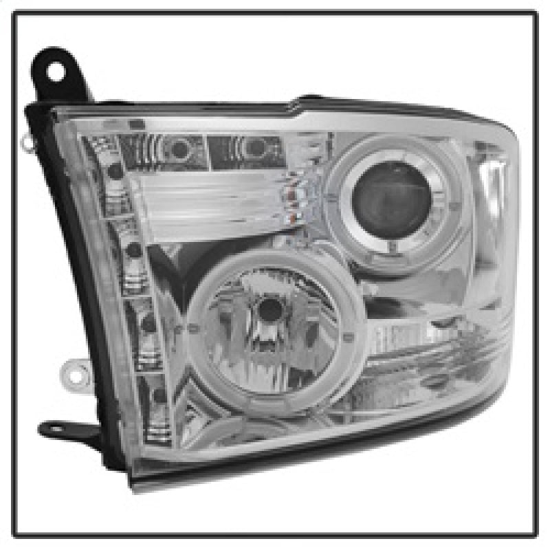 SPYDER 5010049 - SPY5010049 - Spyder Dodge Ram 1500 09-14 10-14 Projector Headlights Halogen- LED Halo LED - Chrm PRO-YD-DR09-HL-C - Shipped in Europe - Tuningsupply.com