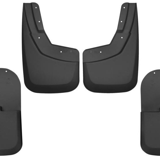 Husky Liners 56686 - HSL56686 - Husky Liners 11-16 Ford F-250 Super Duty/F-350 Super Duty Front and Rear Mud Guards - Black - Shipped in Europe - Tuningsupply.com