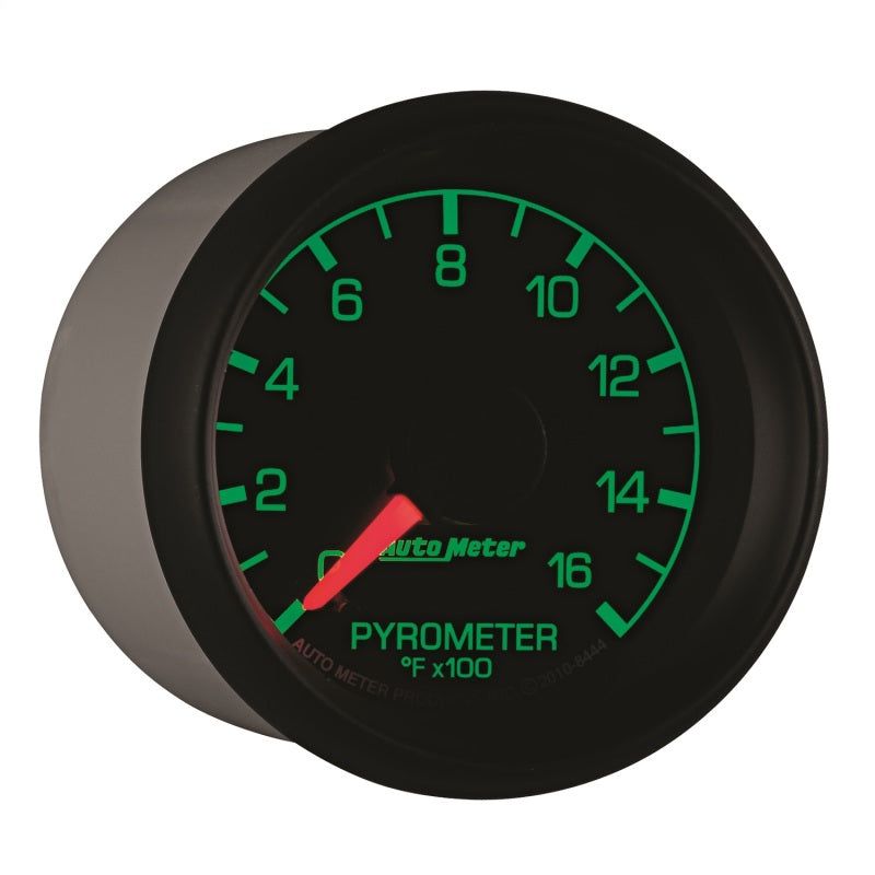 AutoMeter 8444 - ATM8444 - Autometer Factory Match Ford 52.4mm Full Sweep Electronic 0-1600 Deg F EGT/Pyrometer Gauge - Shipped in Europe - Tuningsupply.com