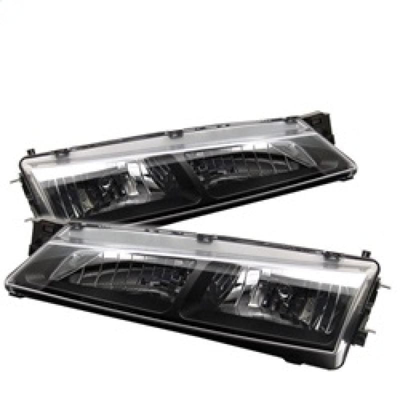 SPYDER 5012616 - SPY5012616 - Spyder Nissan 240SX 97-98 Crystal Headlights Black HD-YD-N294-BK - Shipped in Europe - Tuningsupply.com