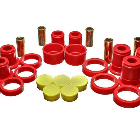 Energy Suspension 3.3194R - ENG3.3194R - Energy Suspension 02-07 GM SUV Red Rear End Control Arm Bushing Set - Shipped in Europe - Tuningsupply.com