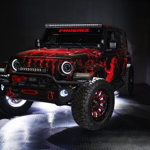 ORACLE Lighting 5875-001 - ORL5875-001 - Oracle Underbody Wheel Well Rock Light Kit - White (4PCS) - 5000K - Shipped in Europe - Tuningsupply.com